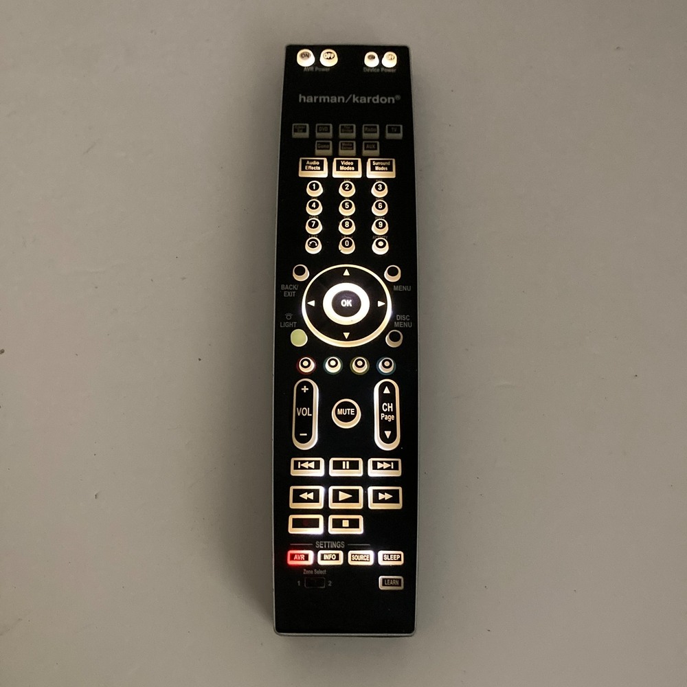 Harman Kardon AVR 354 355 OEM Remote Control Original Genuine OEM - TESTED
